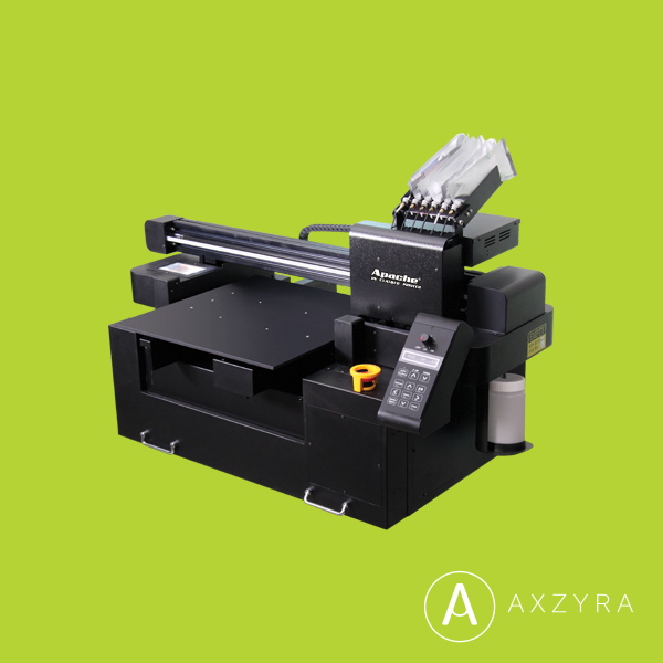 Apache GH4545 Evo Mini UV cure Flatbed printer